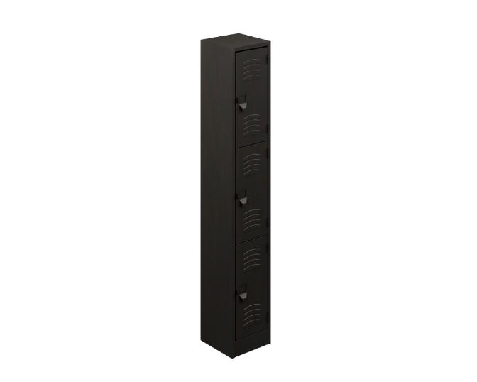 Locker Estandar 3 Puertas 38 x 45 x 180 cm