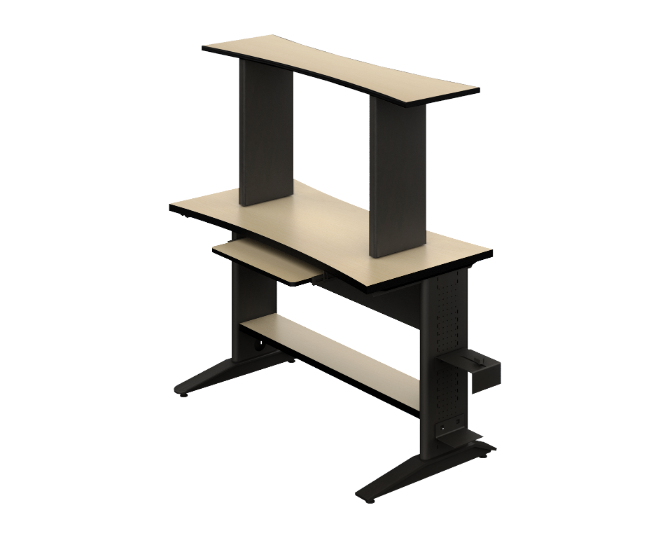 Torre de Computo 19MM 90 x 60 x 125 cm 3MM Cyber