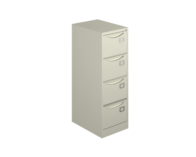 Archivero Ver. 4 Gavetas 46 x 67.5 x 135 cm Concord