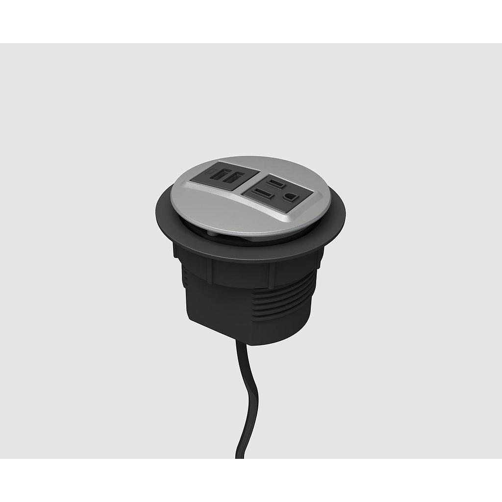 Multicontacto Node (2.0) 1 Toma/1 USB 180 cm
