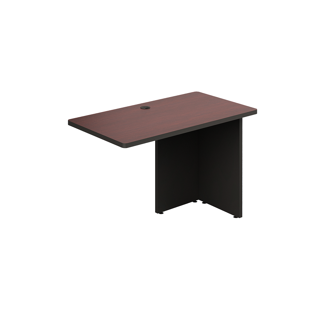 Return with L-support 43 x 23 x 30" Spazio