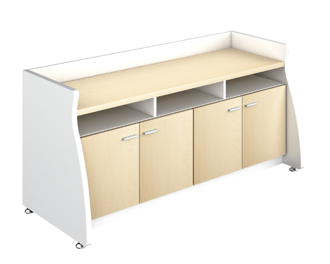 Credenza 4 Puertas 150 x 60 x 70 cm Urban