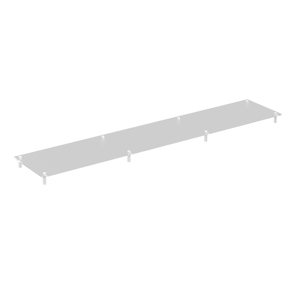 Cubierta Mostrador 35 x 180 cm Req Cristal Templado