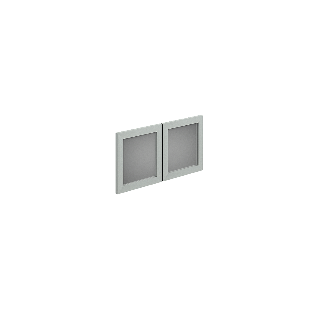 30" Bookshelf doors kit 15 x 25" Acrylic
