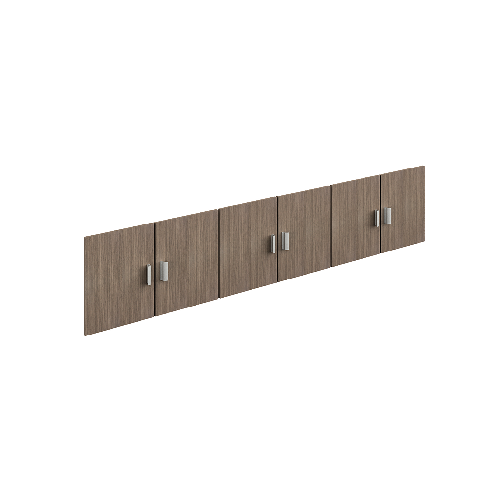 Kit 6 Puertas 33.4 x 42 cm p/Librero s/Credenza 210 cm Req
