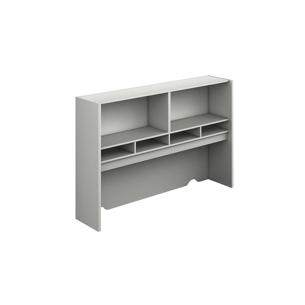Librero s/Credenza Abierto con Papelera 148 x 35 x 105 cm Req
