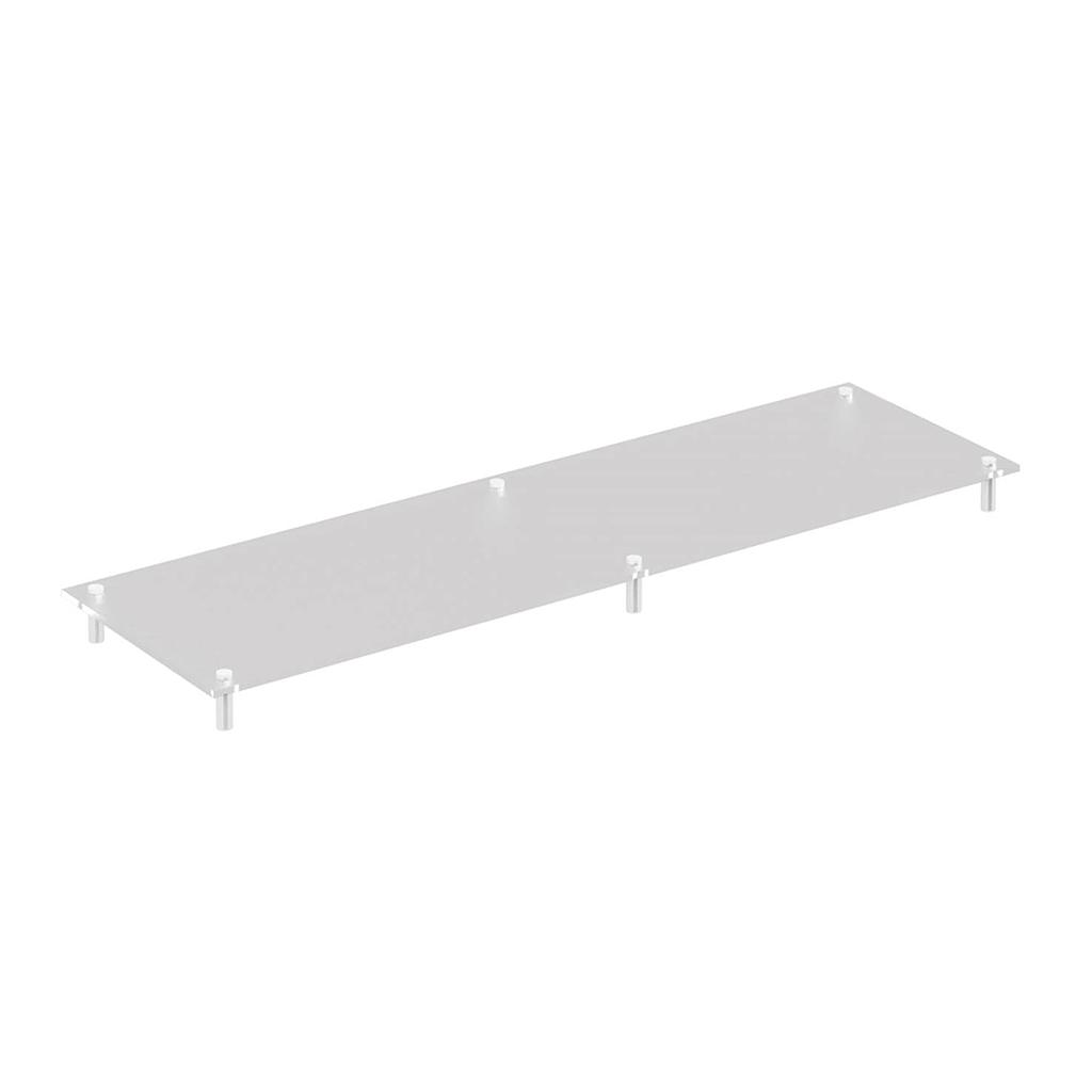 Cubierta Mostrador 35 x 120 cm Req Cristal Templado