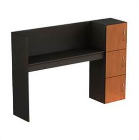 3 Door credenza hutch 71 x 17 x 47" Volt