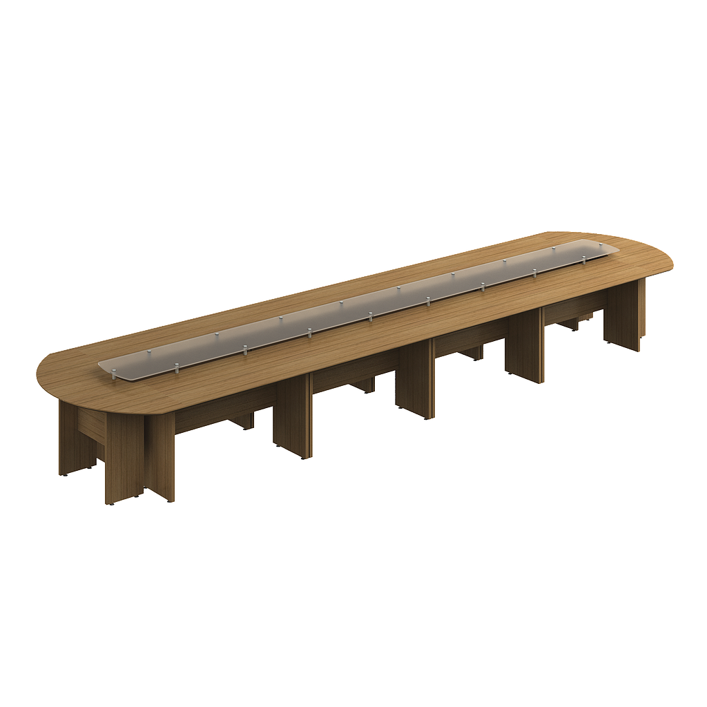 Mesa de Juntas Configurable 600 x 150 x 75 cm Contempo