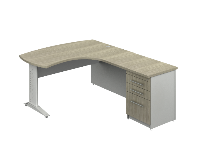 L-desk 60 x 81 x 30" Senior