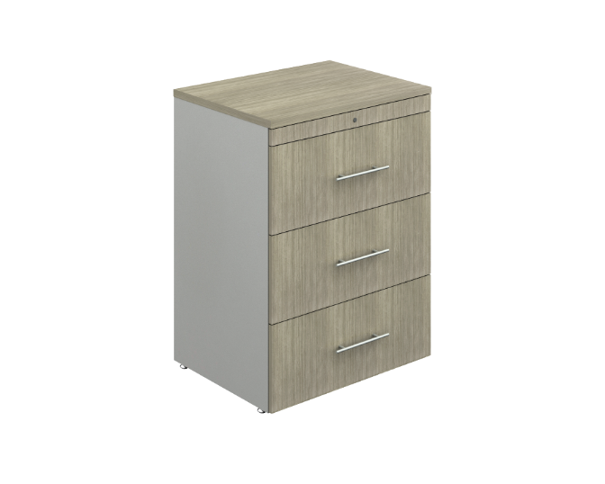 3-Drawer lateral file 31 x 23.5 x 40" Senior