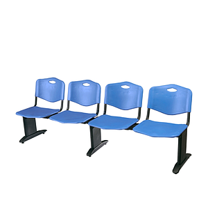 Tandem Plastico 4 Plazas Comfort