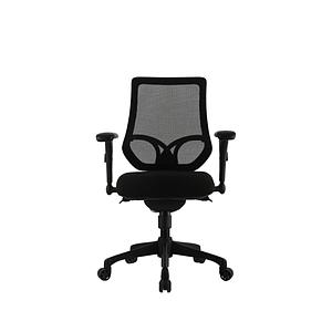 Sillon Semi Ejecutivo Hali Negro